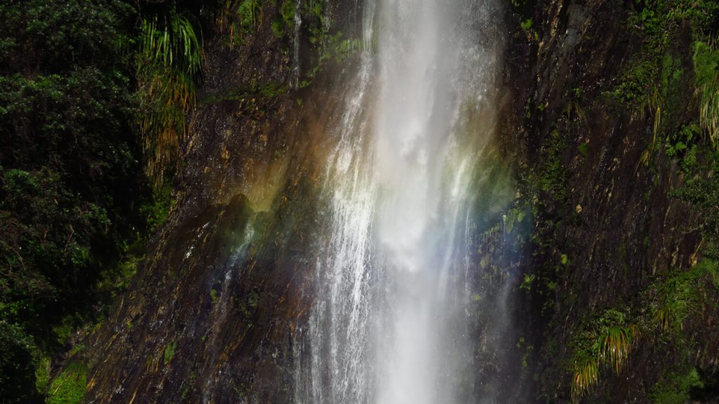 Thunder Creek Falls, Nieuw-Zeeland