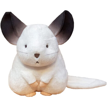 Chinchillas White Chinchilla Plush